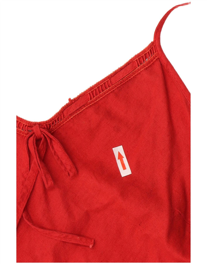 Rochie vintage pentru femei UK 12, in roșu mediu