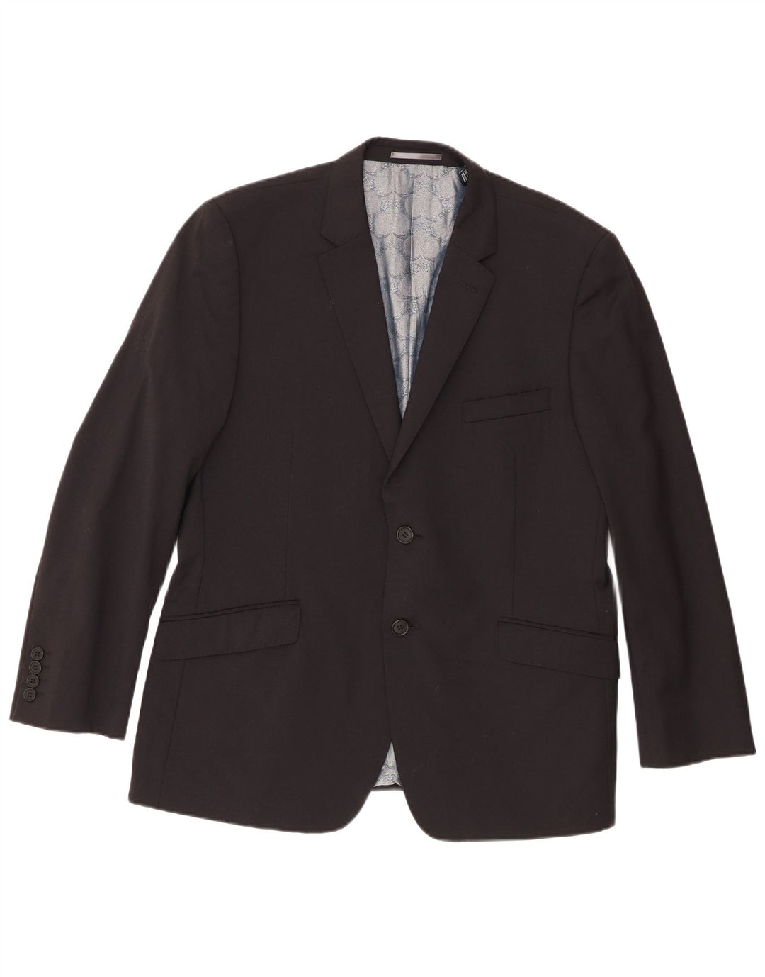Jachetă pentru bărbați Ted Baker cu 2 nasturi, UK 42 XL, lână neagră