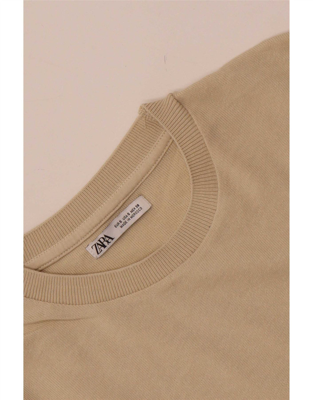 Tricou pentru bărbați Zara Top Mic Bej