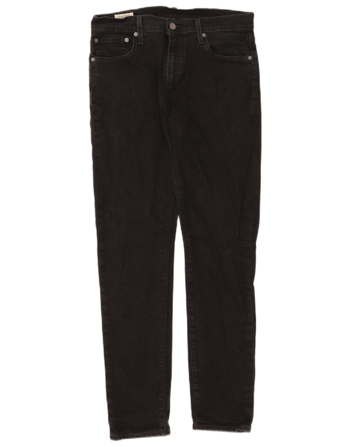 Blugi conici pentru bărbați Levi's 512 Slim Tapered W32 L32 Black