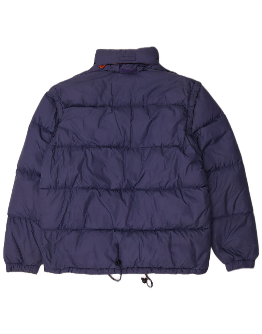 Jachetă căptușită cu glugă pentru bărbați Sergio Tacchini UK 40 Poliamidă mare albastră