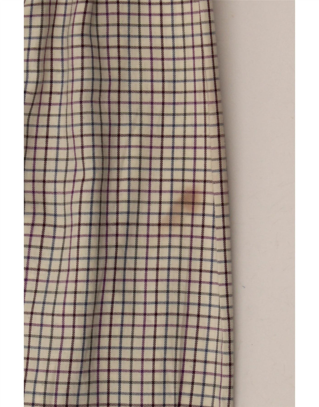 Cămașă pentru bărbați Barbour XL din bumbac cu carouri alb