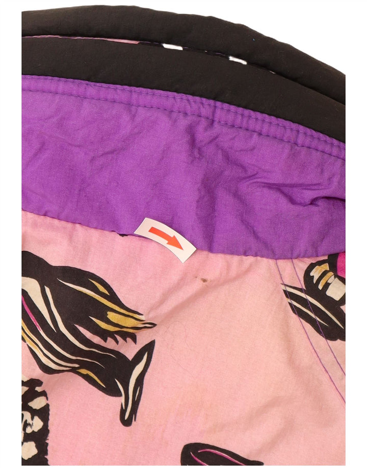 Jachetă de schi supradimensionată pentru femei Etirel UK 10 Small Violet Geometric Nylon