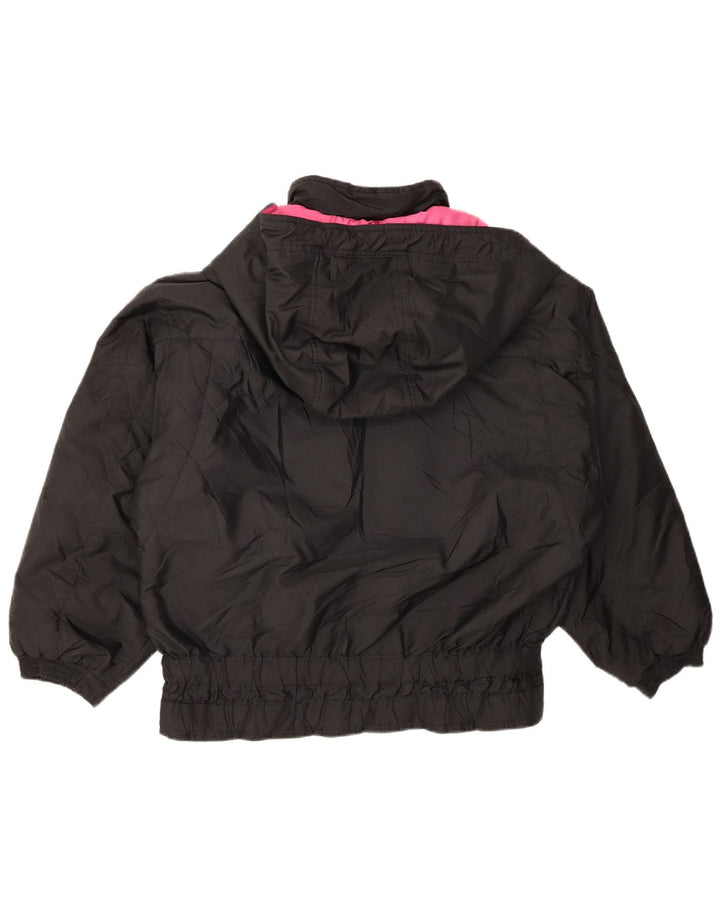 BRUNIK Jachetă de vânt cu glugă supradimensionată pentru femei IT 42 Medium Black