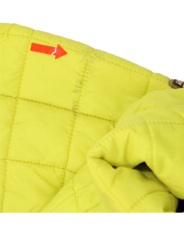 SUPERDRY Womens Hooded Padded Jacket UK 14 Medium Green Nylon Vintage Superdry and Second-Hand Superdry from Messina Hembry 