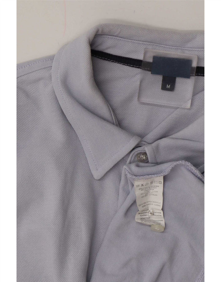 Tricou polo Trussardi Jeans pentru bărbați, bumbac albastru mediu