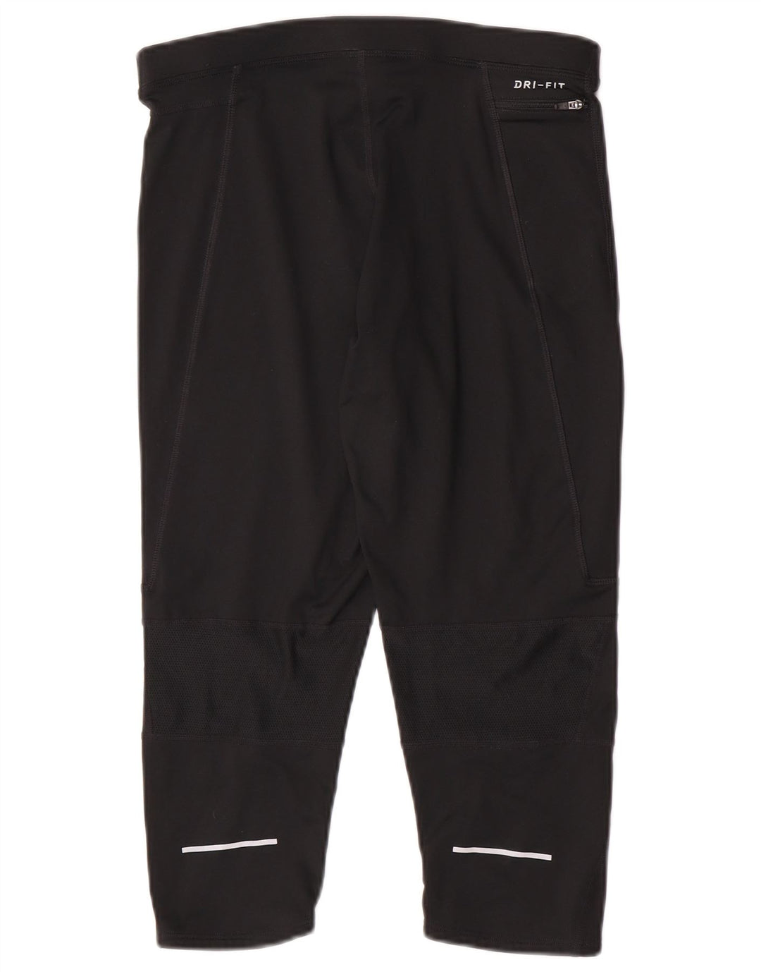 Leggings capri Nike Dri Fit pentru bărbați XL, poliester negru