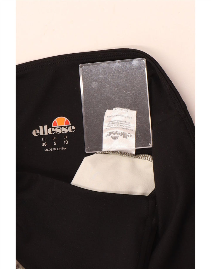 Leggings pentru femei Ellesse UK 10 Poliester camuflaj verde mic