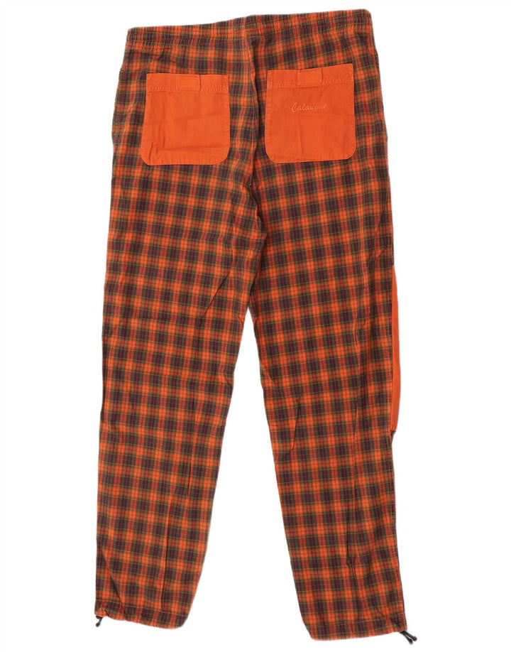 Think Pink Pantaloni de trening grafic pentru bărbați Pantaloni de jogging Medium Orange Check