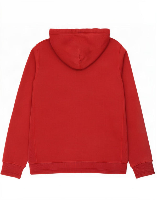 Pulover pentru bărbați Fat Face, cu fermoar, bumbac roșu 2XL