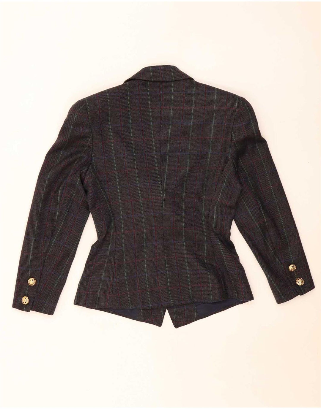 Set fuste vintage pentru femei 2 piese IT 42 Medium W26 Brown Check