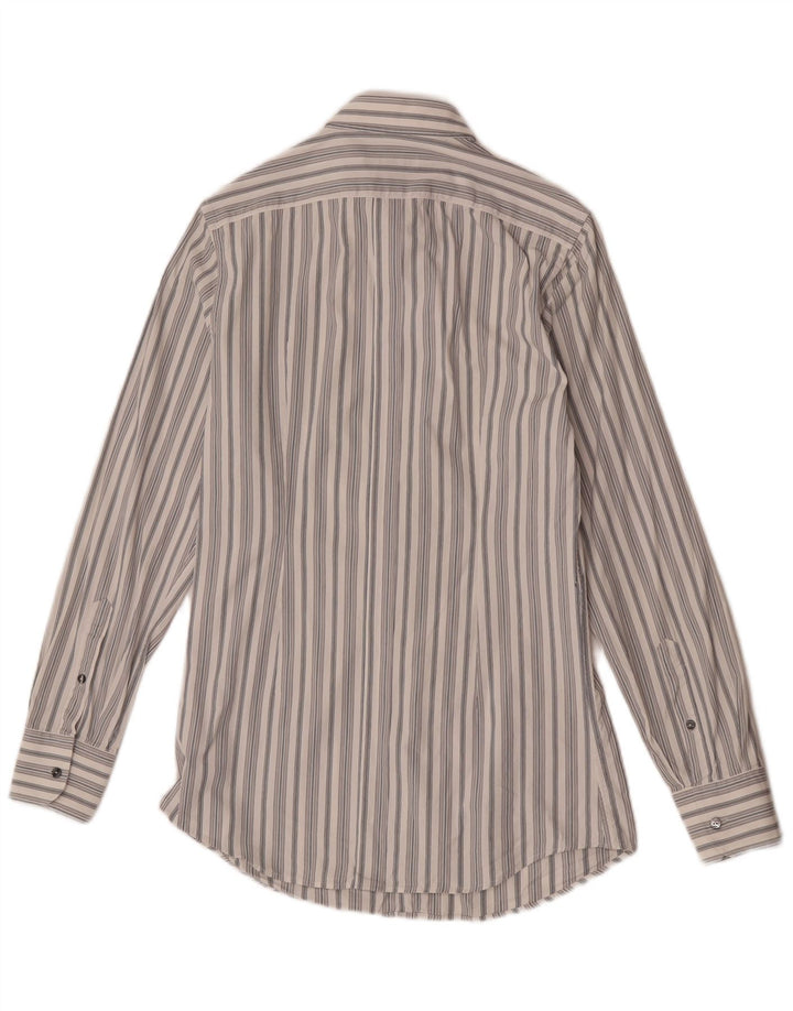 Cămașă pentru bărbați Dolce & Gabbana Mărimea 39 15 1/2 Bumbac cu dungi albe medii