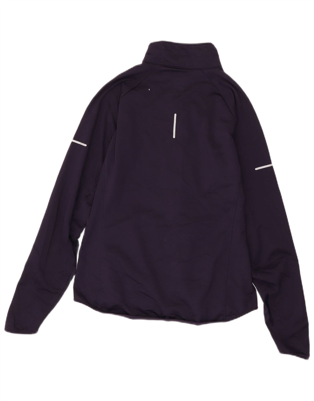 Jachetă de top pentru trening NIKE Dri Fit pentru femei UK 14 Poliester violet mare