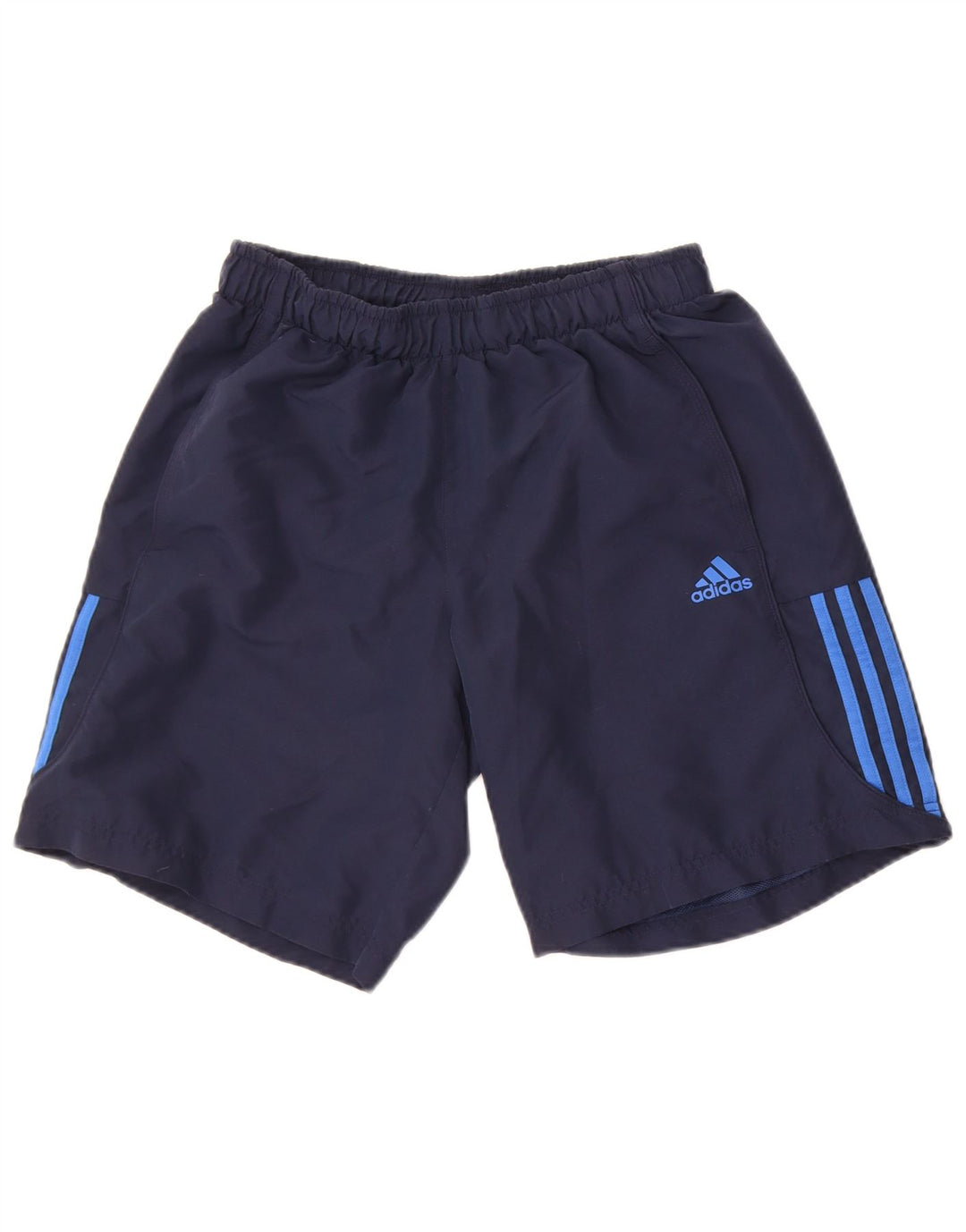 Pantaloni scurți sport adidas Climalite pentru bărbați, poliester mediu albastru