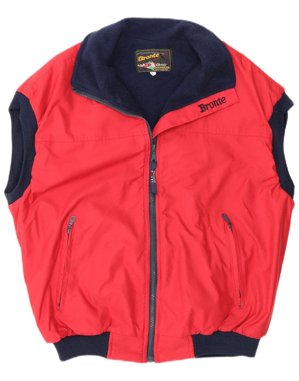 Bronte Gilet pentru bărbați UK 40 Large Red Poliester