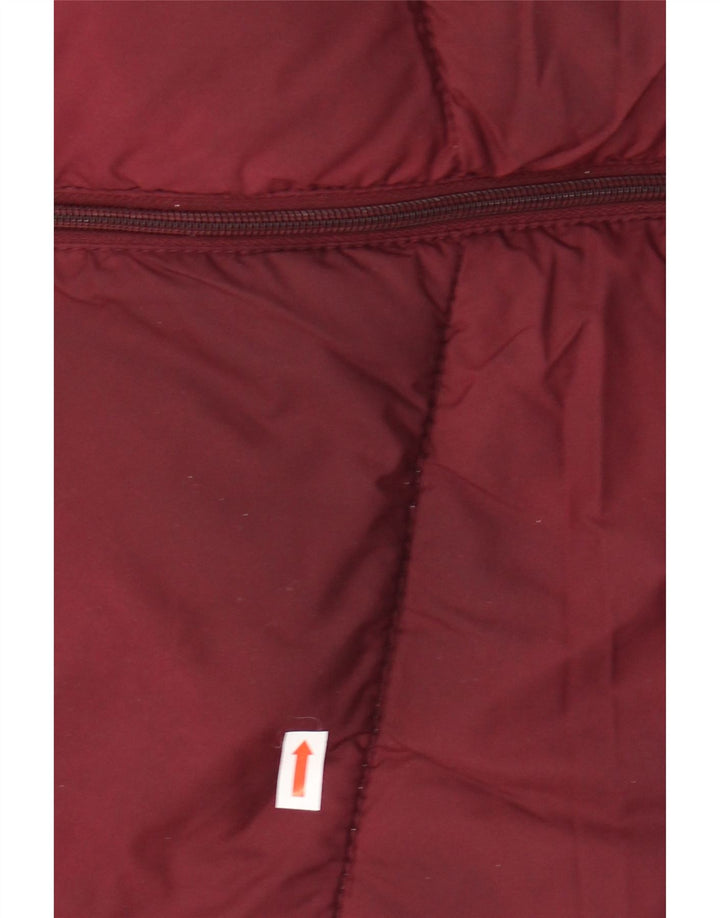 Jachetă căptușită cu glugă pentru bărbați JACK & JONES UK 40 Poliester burgundy mare