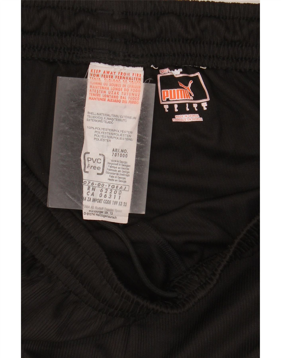 Pantaloni scurți sport Puma pentru bărbați, mari, negru, poliester color bloc
