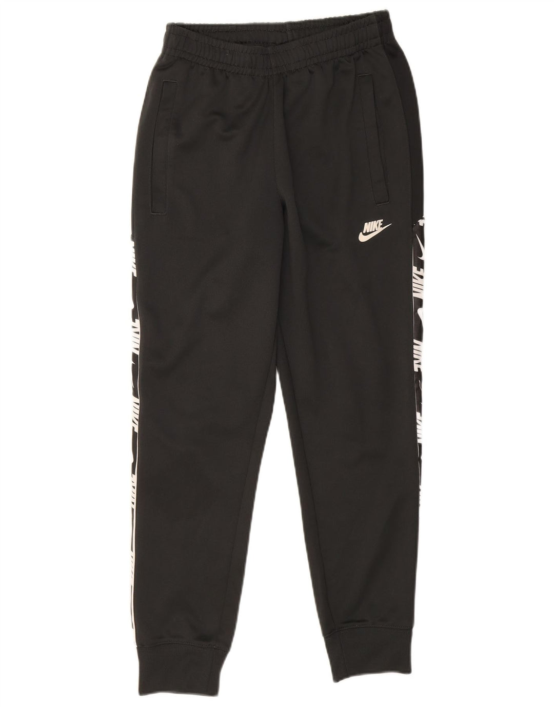 Pantaloni de trening grafic pentru bărbați Nike Pantaloni de jogging XS poliester negru