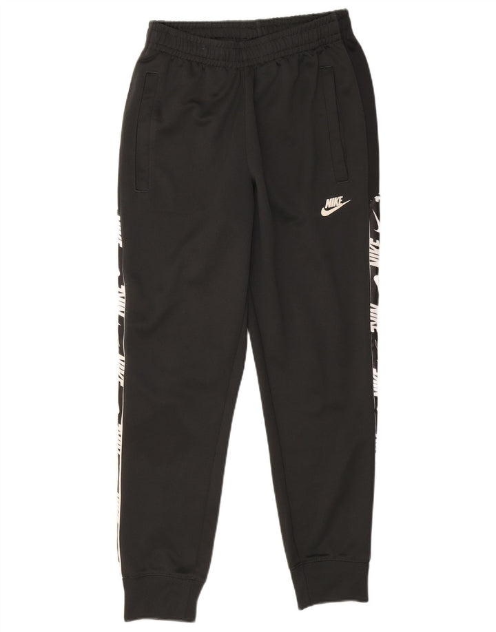 Pantaloni de trening grafic pentru bărbați Nike Pantaloni de jogging XS poliester negru