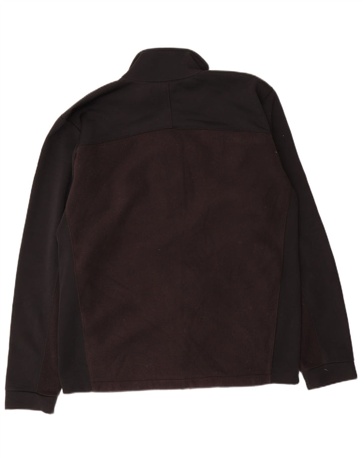 Jachetă fleece pentru bărbați HELLY HANSEN UK 40, mare, negru, poliester color bloc