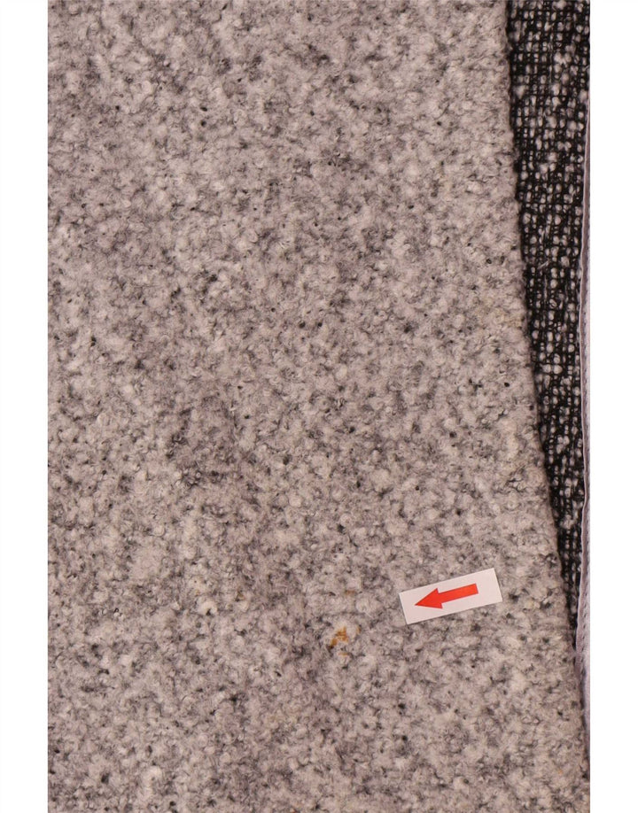 Palton deschis pentru femei Marks & Spencer UK 20 2XL poliester striat gri