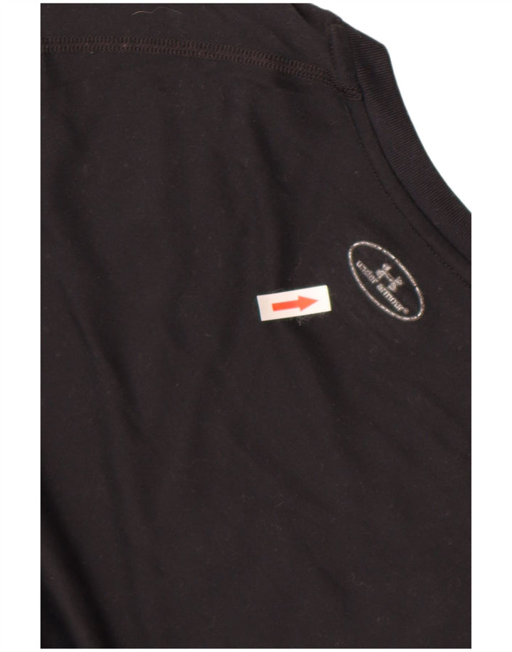 Tricou Under Armour pentru femei, UK 18 XL, poliester negru