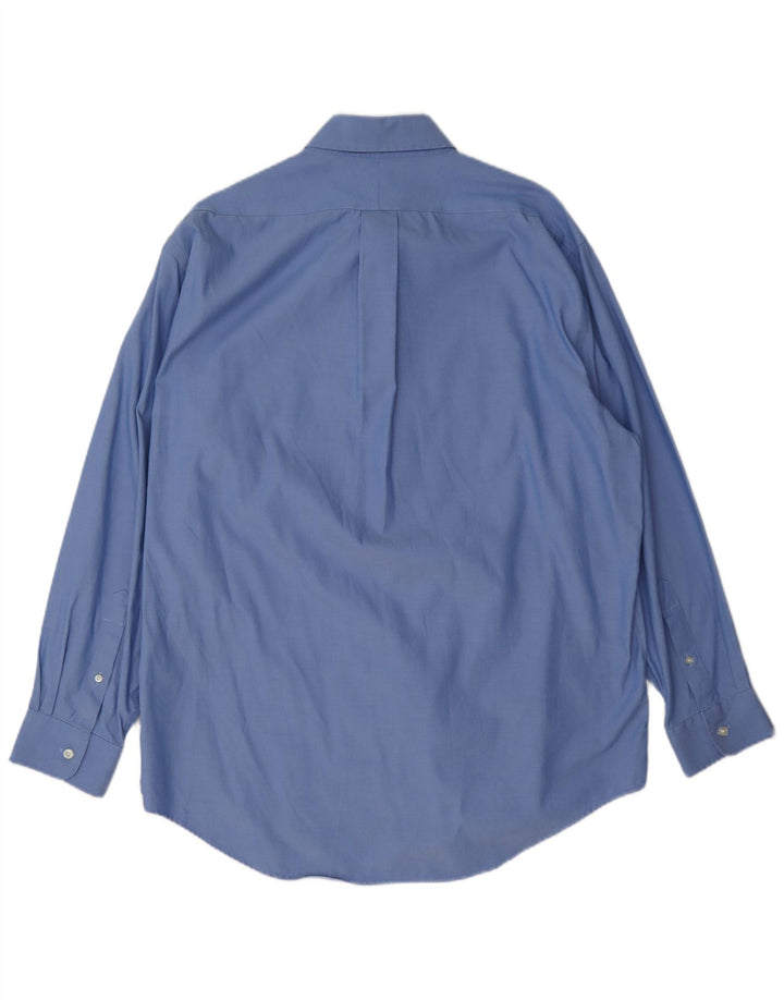 Cămașă pentru bărbați Lands End Mărimea 17 43 XL Bumbac albastru
