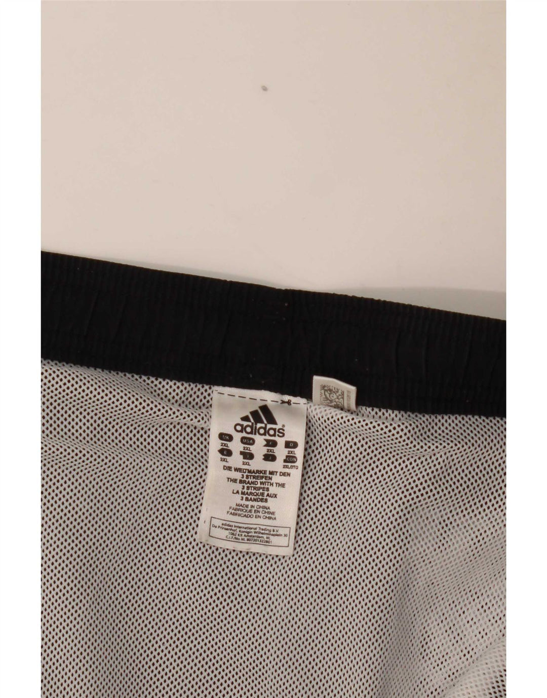 Pantaloni scurți sport pentru bărbați Adidas 2XL poliamidă neagră