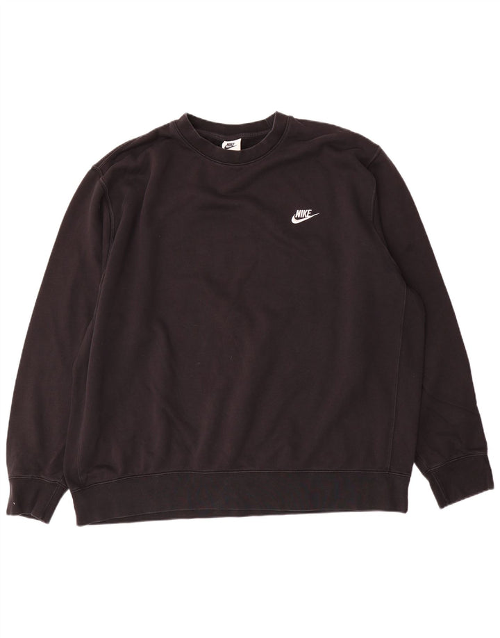 Pulover Nike pentru bărbați, 2XL, bumbac negru