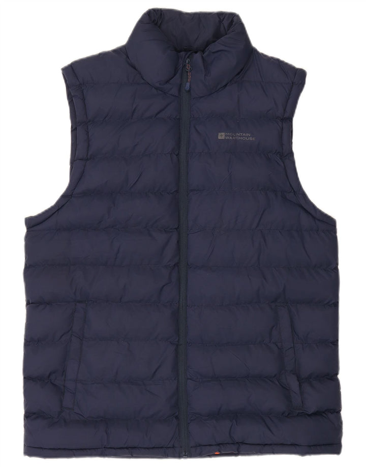 Gilet căptușit pentru bărbați Mountain Warehouse UK 38 Medium Bleumarin Poliamidă
