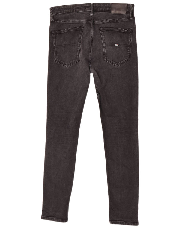 Blugi pentru bărbați Tommy Hilfiger Simon skinny W34 L34 bumbac negru