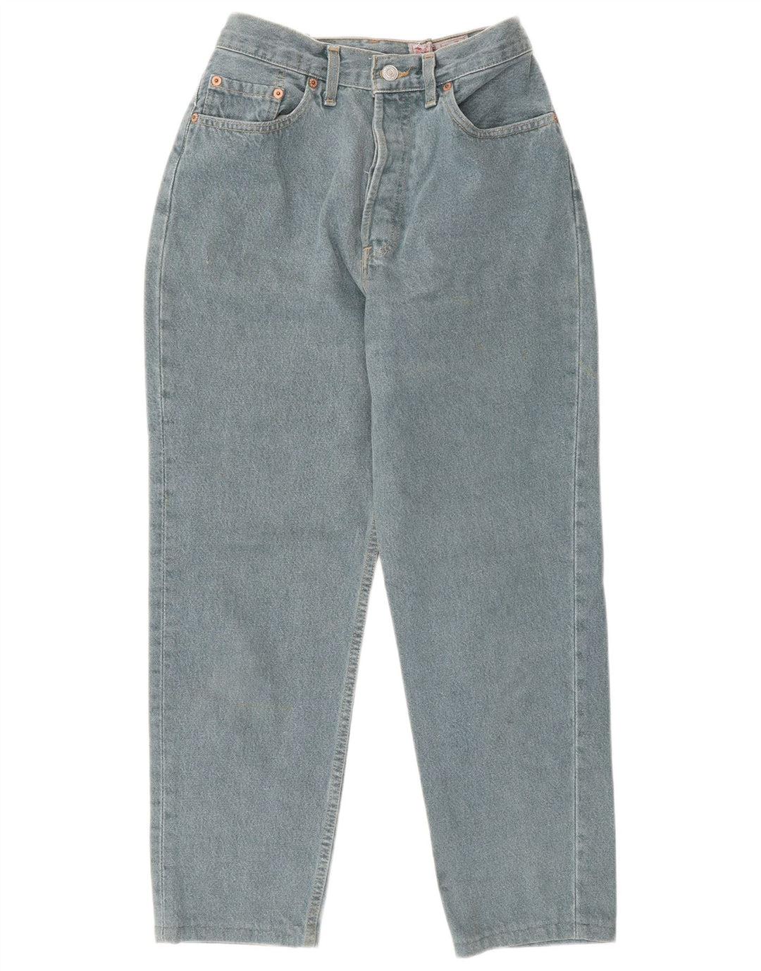 Blugi conici pentru femei Vintage W25 L26 Albastru