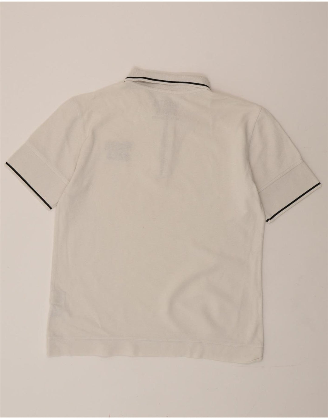 NORTH SAILS Tricou polo grafic XL bumbac alb pentru bărbați