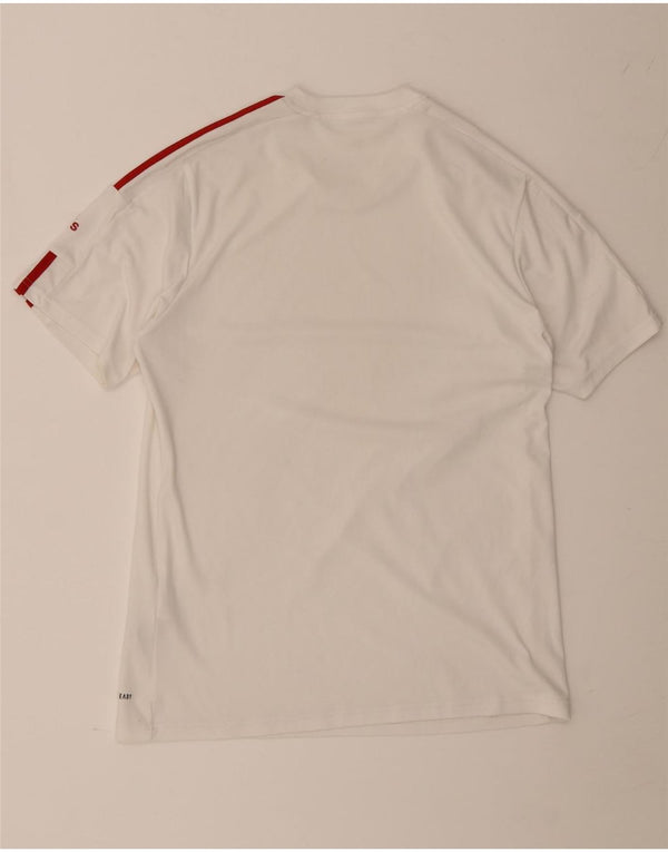 Tricou pentru bărbați Adidas Aeroready Top Medium Alb Poliester