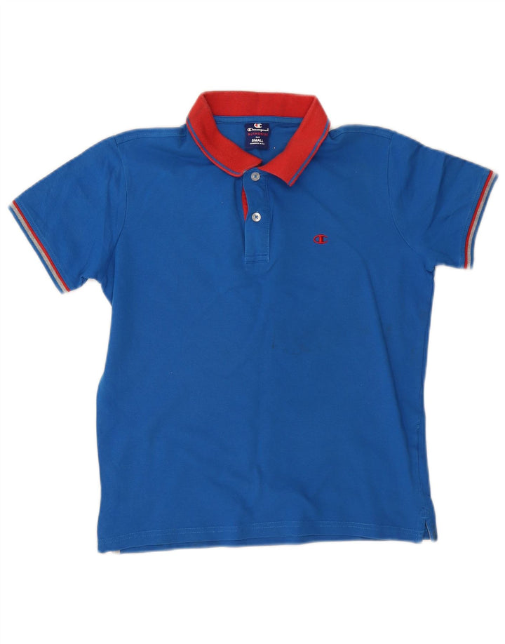 Tricou polo CHAMPION pentru femei UK 10 Small Blue