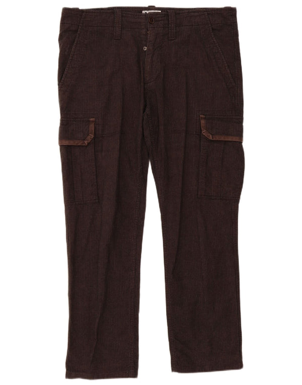 Pantaloni cargo drepti pentru bărbați Avirex IT 54 2XL W40 L30 bumbac cu dungi gri