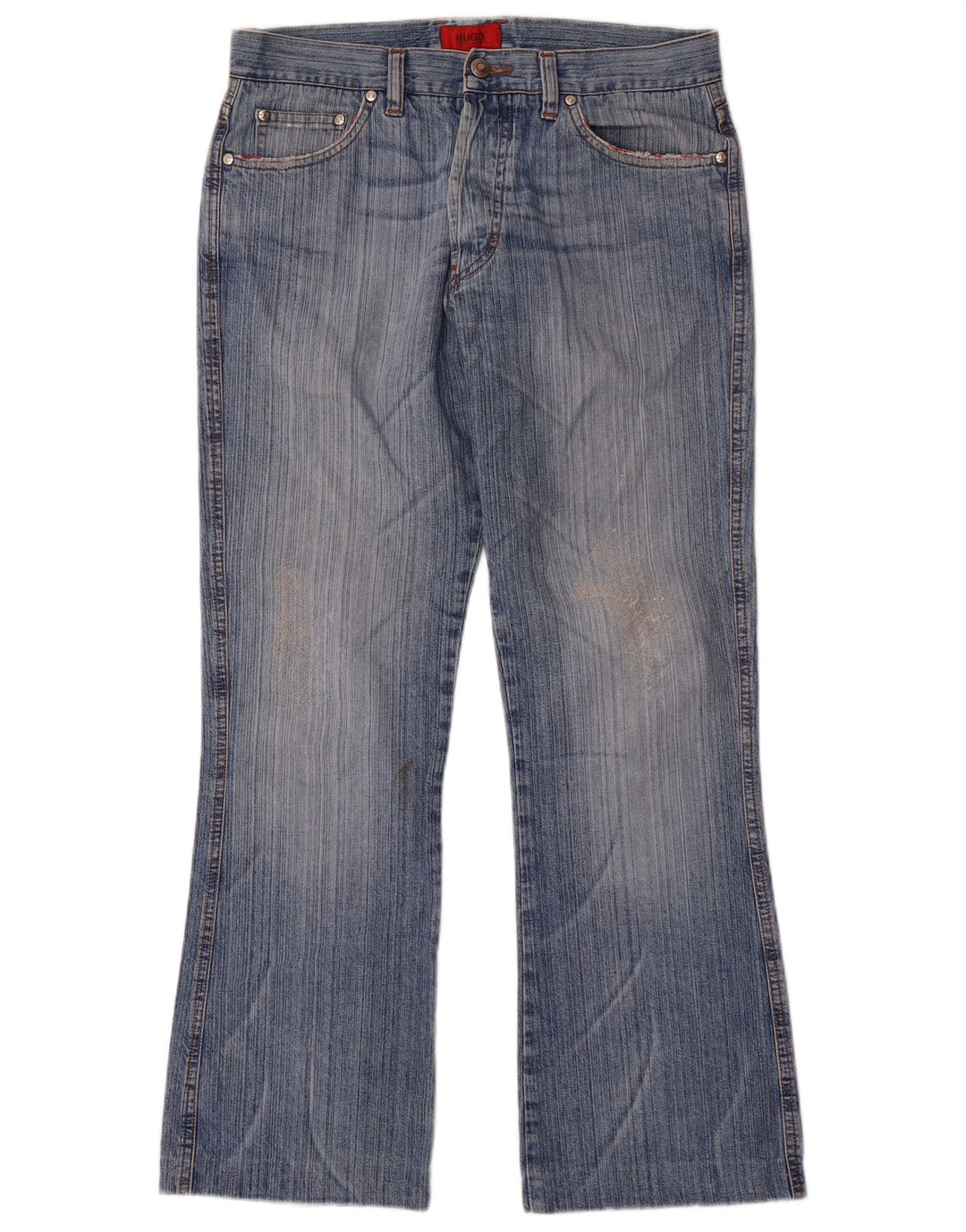 Blugi Bootcut pentru bărbați HUGO BOSS W34 L30 Bumbac albastru