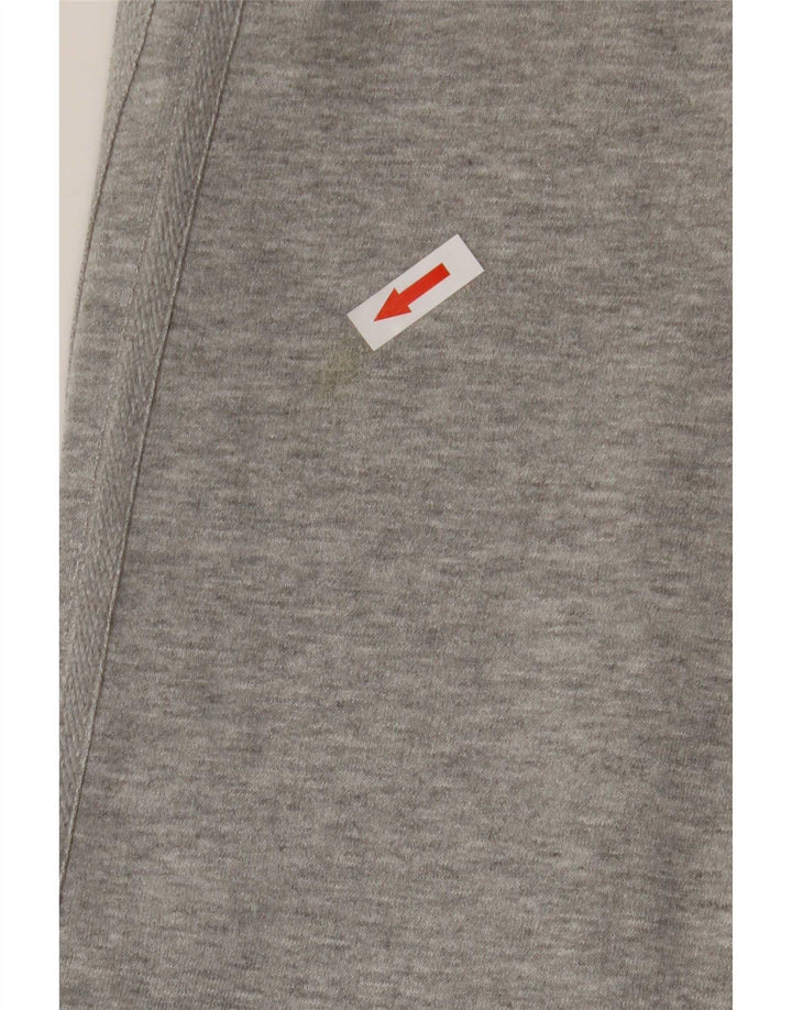 Pantaloni de trening pentru bărbați Adidas Pantaloni de jogging, gri mediu, bumbac color bloc