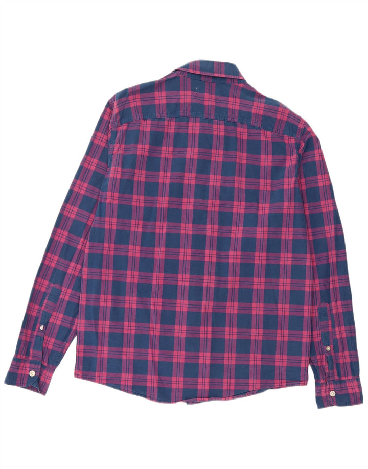 Cămașă pentru bărbați HOLLISTER, mare, albastru, din bumbac