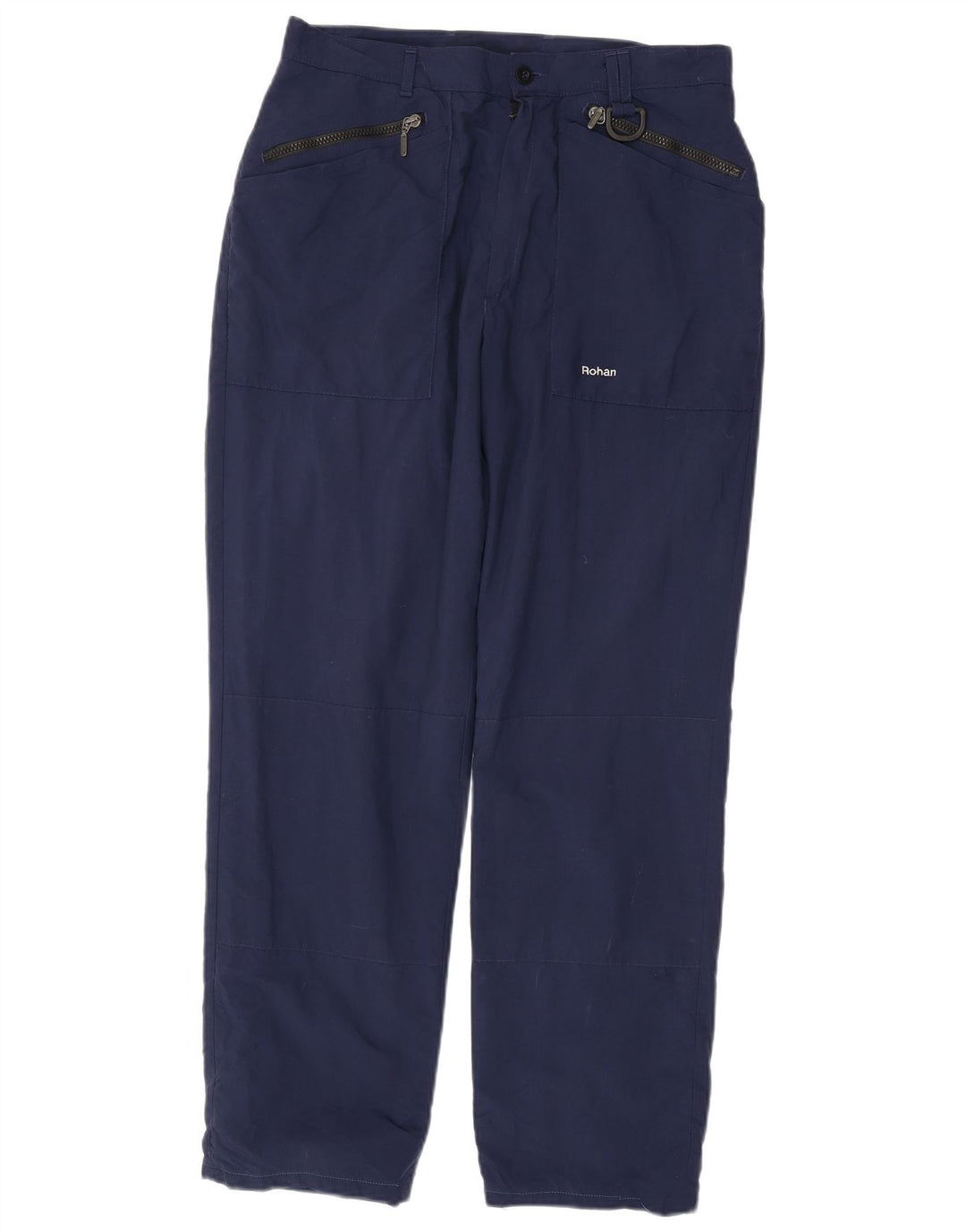 Pantaloni rohan pentru drumeții pentru bărbați W32 L29 poliamidă bleumarin