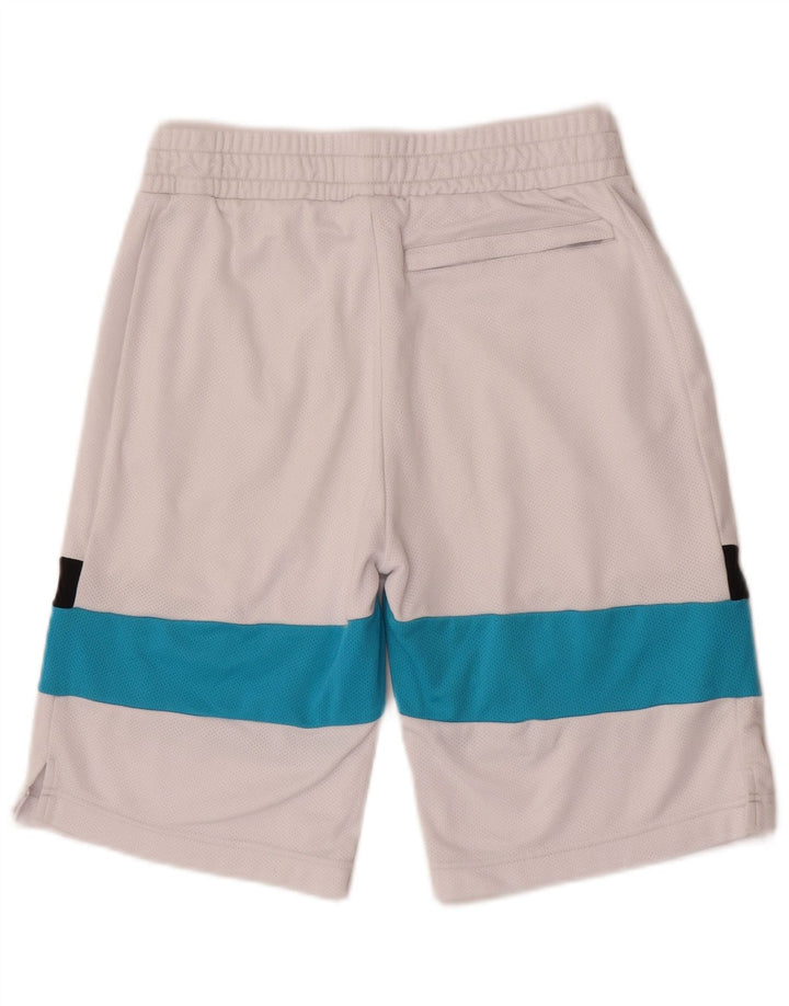 Pantaloni scurți sport Kappa pentru bărbați, alb, color block