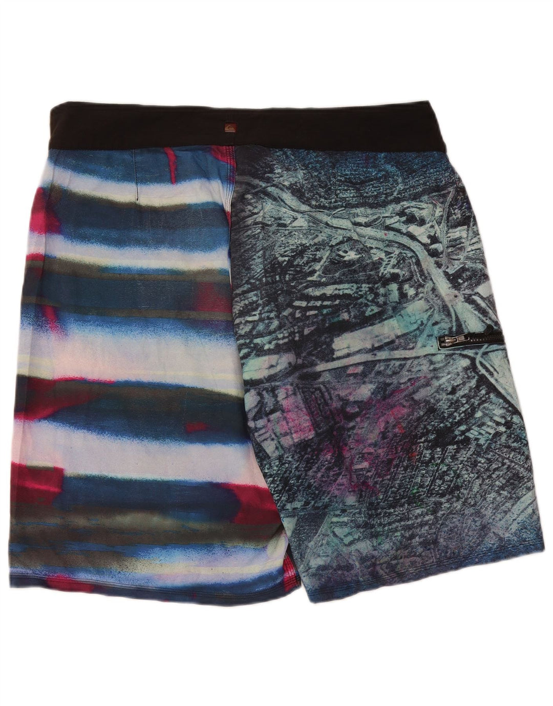 Pantaloni scurți de înot QUIKSILVER pentru bărbați, mari, multicolori, din poliester