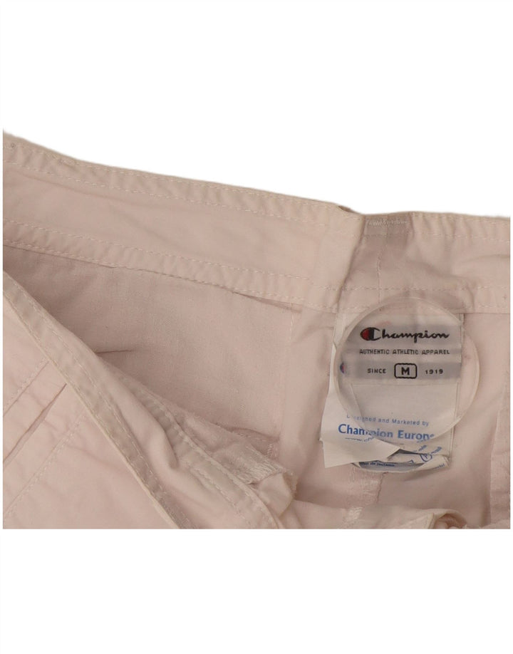 Pantaloni scurți casual pentru femei CHAMPION Medium W30 Bumbac alb