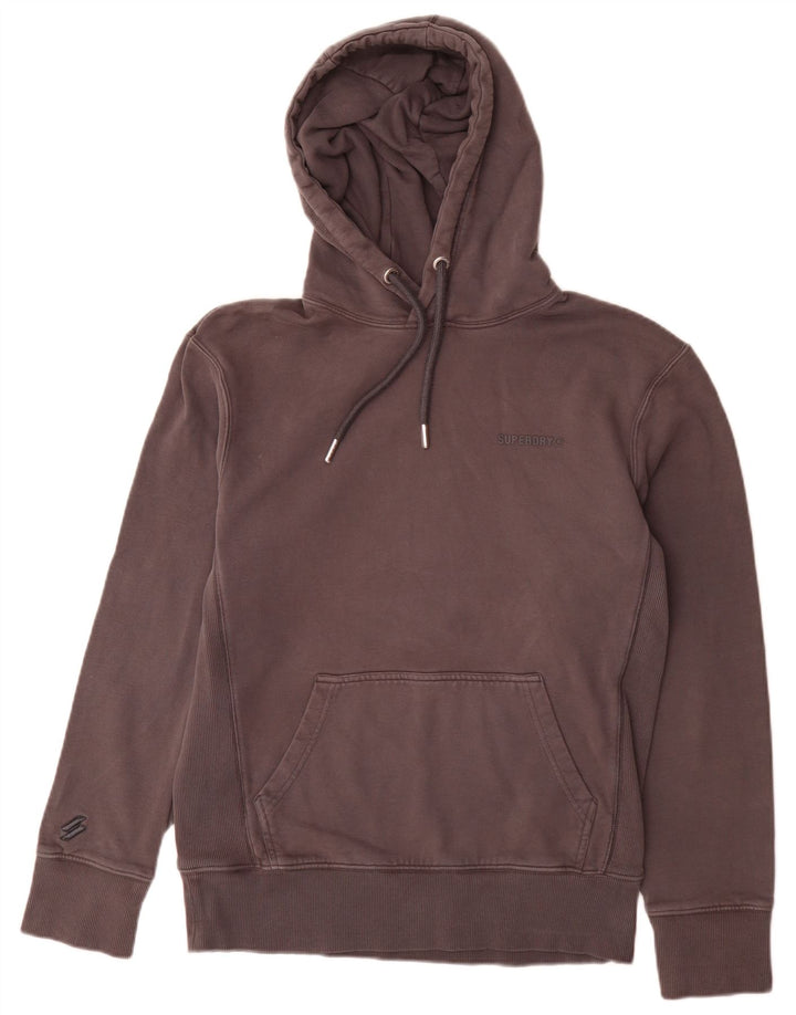 Pulover Superdry pentru bărbați, bumbac mic maro