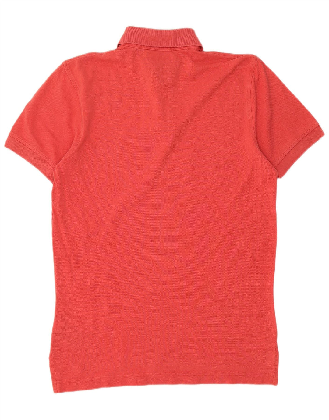 Tricou polo Tommy Hilfiger pentru bărbați, bumbac roșu mic