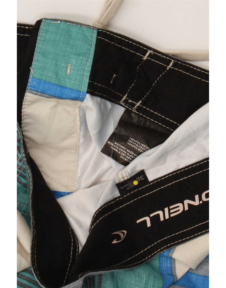 Pantaloni scurți de înot O'Neill pentru bărbați XL poliester cu dungi multicolore