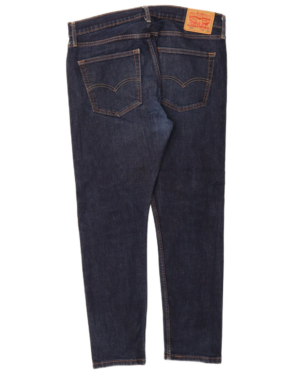 Levi's 512 Slim Tapered Jeans W36 L32 bumbac bleumarin pentru bărbați