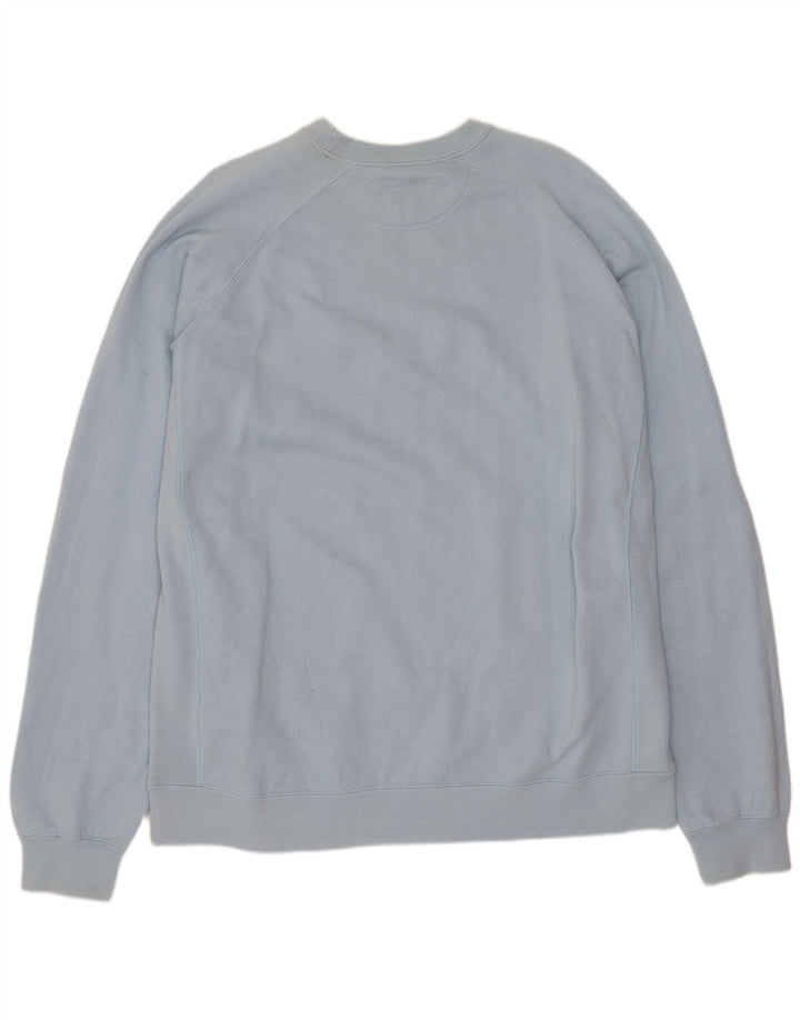 Pulover cu grafic pentru bărbați Champion, 2XL, bumbac, albastru