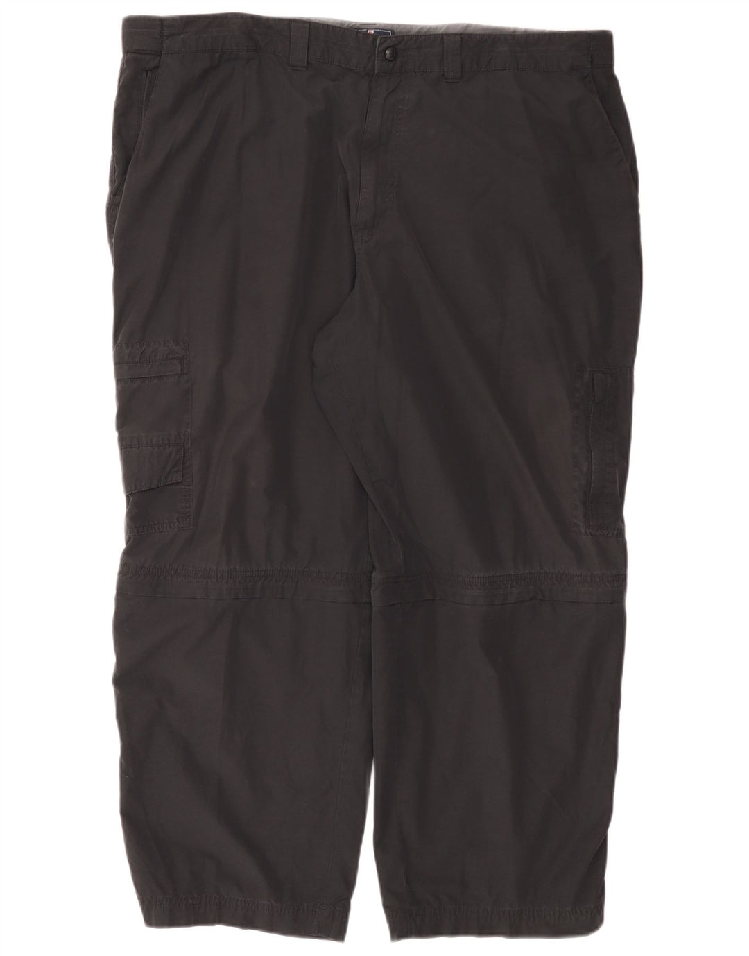 Pantaloni cargo drepti pentru bărbați Marks & Spencer W44 L29 bumbac negru