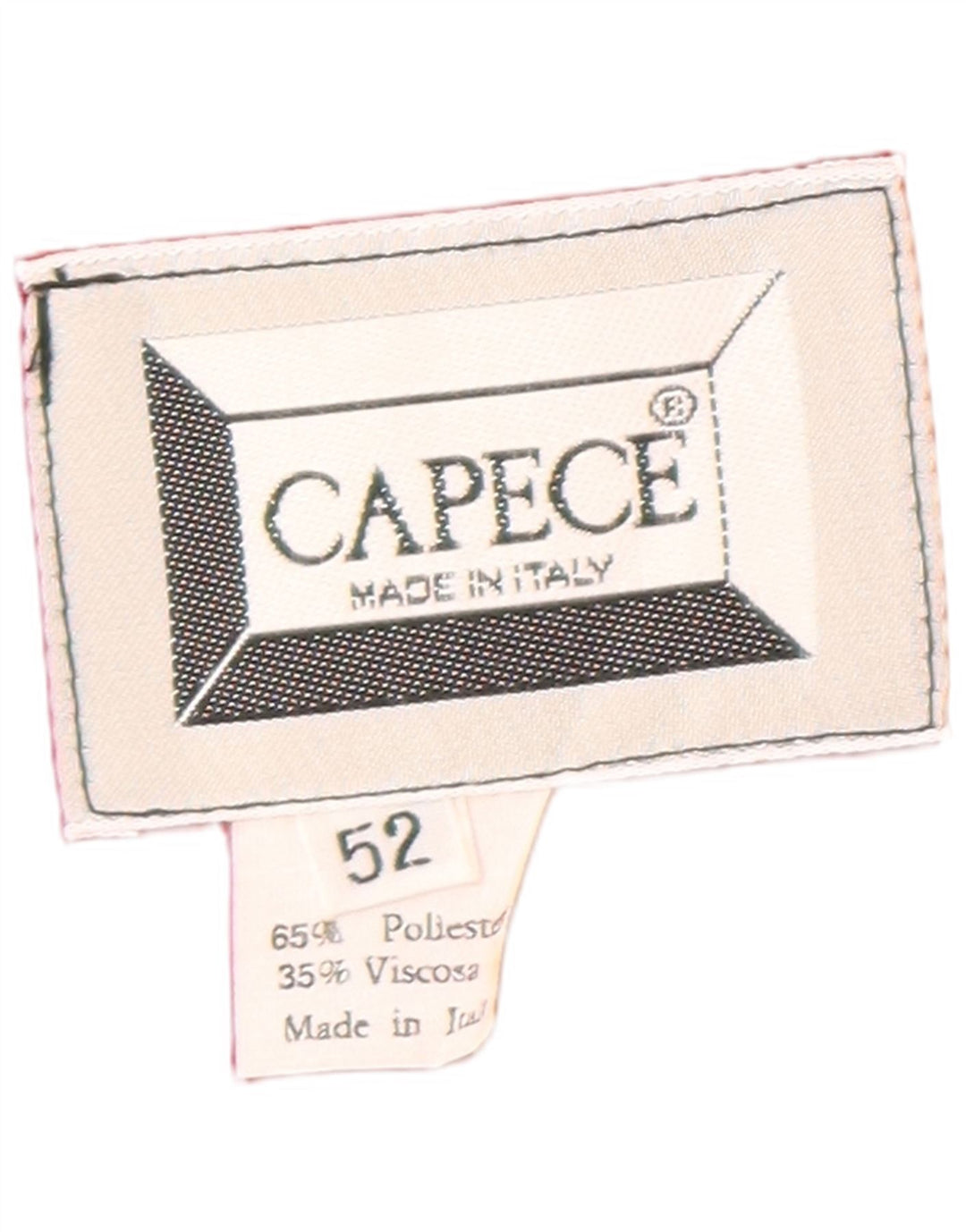 Jachetă vintage pentru bărbați cu două piepturi IT 52 XL poliester roșu